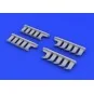 Mosquito Mk.VI exhaust stacks f.Tamiya, 1/32 - Eduard Accessories 6...