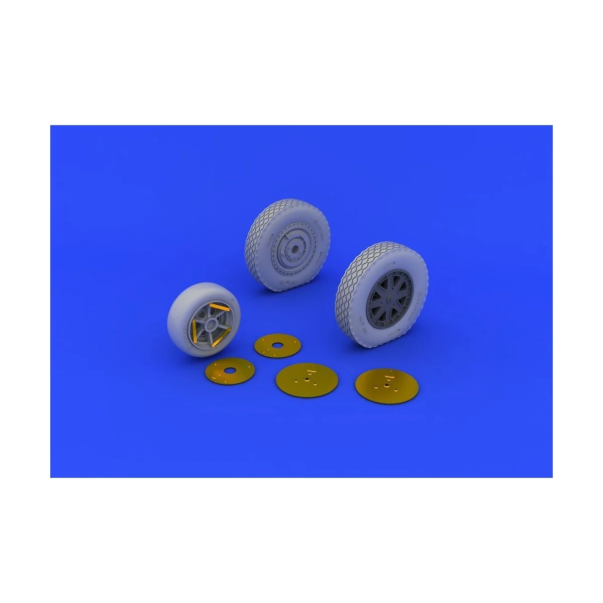 P-39 wheels late for KittyHawk, 1/32 - Eduard Accessories 632073