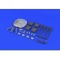 Mosquito FB Mk.VI nose guns f.Tamiya, 1/32 - Eduard Accessories 632077