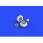 P-40 wheels w/pattern for Hasegawa, 1/32 - Eduard Accessories 632080