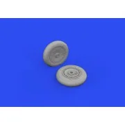 Fw 190D wheels, 1/72 - Eduard Accessories 672287 Fw 190D wheels, 1/72 - Eduard Accessories 672287