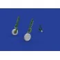 A6M5c Zero wheels for Hasegawa, 1/32 - Eduard Accessories 632087