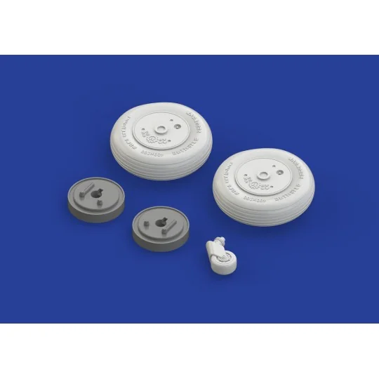A6M5c Zero wheels for Hasegawa, 1/32 - Eduard Accessories 632087