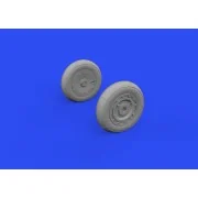 Fw 190D wheels 1/72 - Eduard Accessories 672287