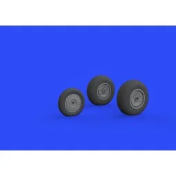 Me 262 wheels for Revell, 1/32 - Eduard Accessories 632100 2