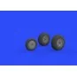 Me 262 wheels for Revell, 1/32 - Eduard Accessories 632100