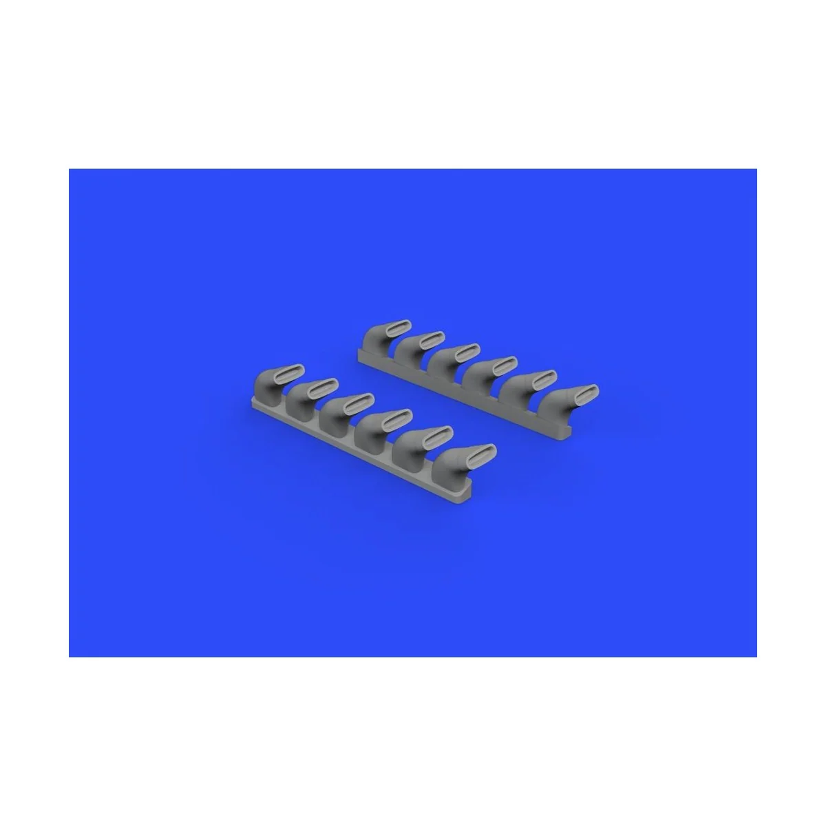 Spirfire Mk.IX exhaust stack-fishtail for Revell, 1/32 - Eduard Acc...