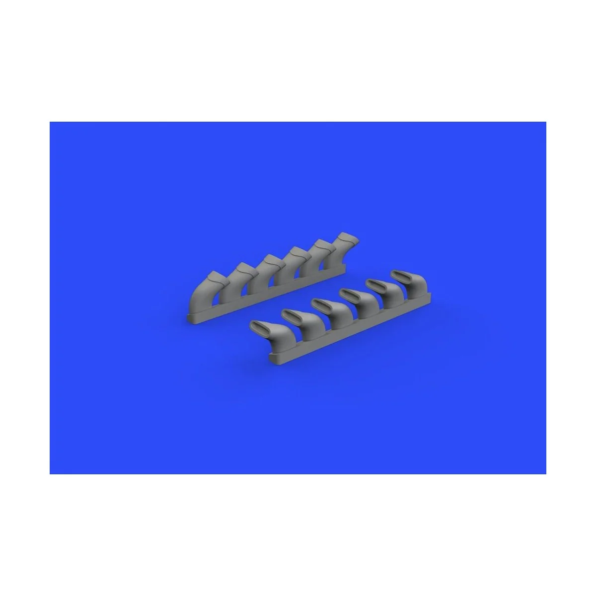Spirfire Mk.IX exhaust stack-fishtail for Revell, 1/32 - Eduard Acc...