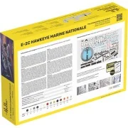 STARTER KIT E-2C Hawkeye Marine Nationale, 1/72 - Heller 58302