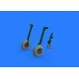 P-51D wheels for Revell, 1/32 - Eduard Accessories 632116