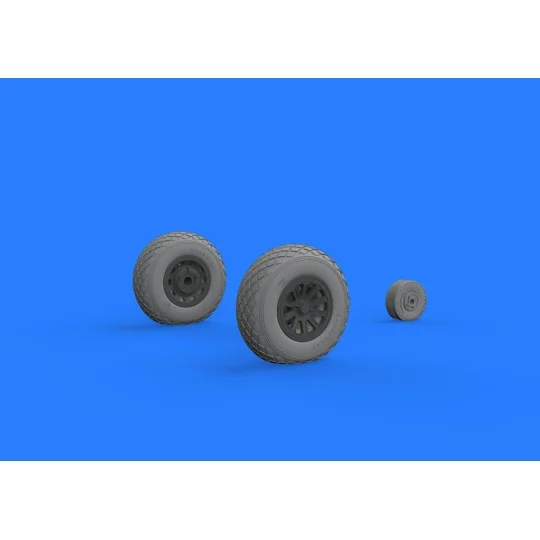 P-51D wheels for Revell, 1/32 - Eduard Accessories 632116