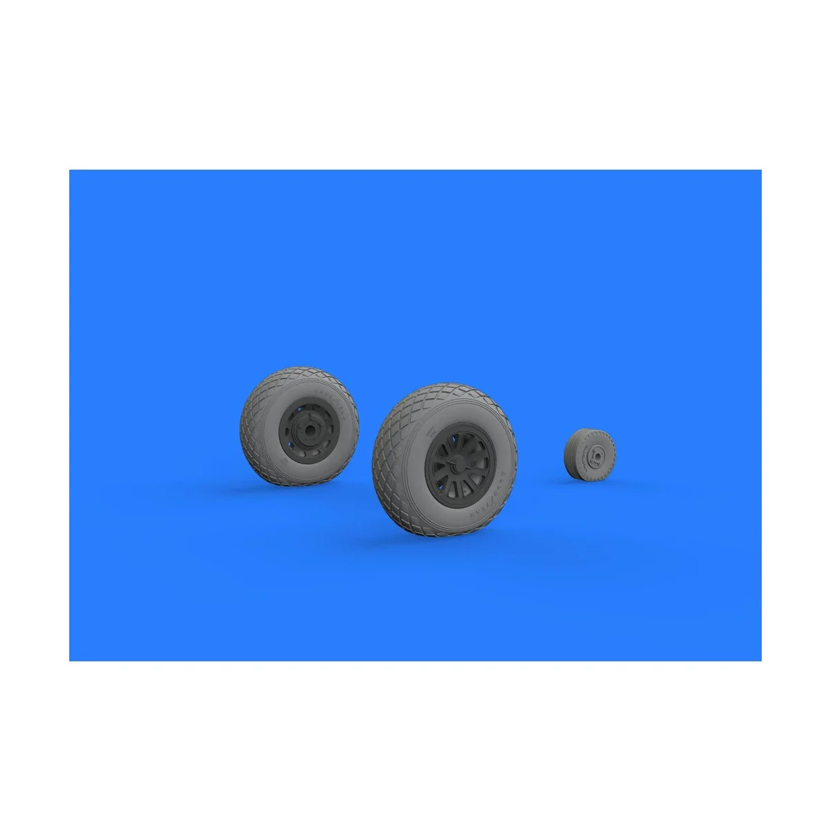 P-51D wheels for Revell, 1/32 - Eduard Accessories 632116