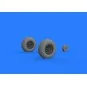 P-51D wheels for Revell, 1/32 - Eduard Accessories 632116