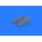 P-51D exhaust stacks for Revell, 1/32 - Eduard Accessories 632118