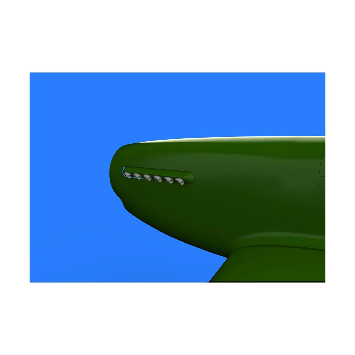 P-51D exhaust stacks for Revell, 1/32 - Eduard Accessories 632118