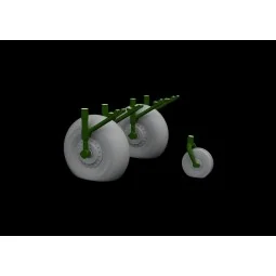 Lancaster wheels for HKM, 1/32 - Eduard Accessories 632144 2