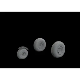 B-24 wheels (8spoke front wheel) for Hobby Boss, 1/32 - Eduard Acce... 2