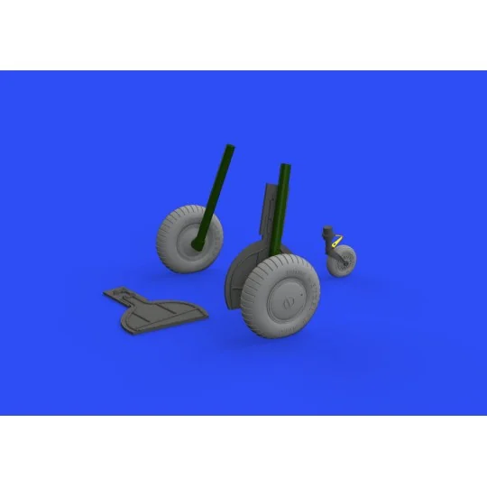 Bf 108 wheels for Eduard, 1/32 - Eduard Accessories 632150