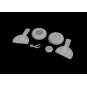 Bf 108 wheels spoked for Eduard, 1/32 - Eduard Accessories 632155