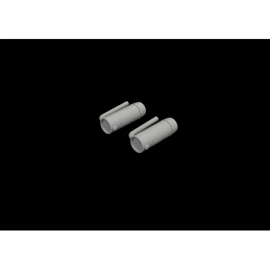 Bf 108 oil cooler for Eduard, 1/32 - Eduard Accessories 632157