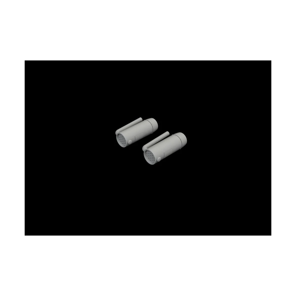 Bf 108 oil cooler for Eduard, 1/32 - Eduard Accessories 632157