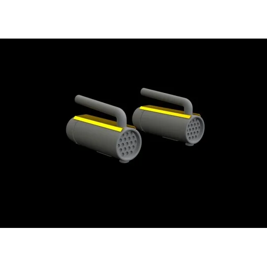 Bf 108 oil cooler for Eduard, 1/32 - Eduard Accessories 632157