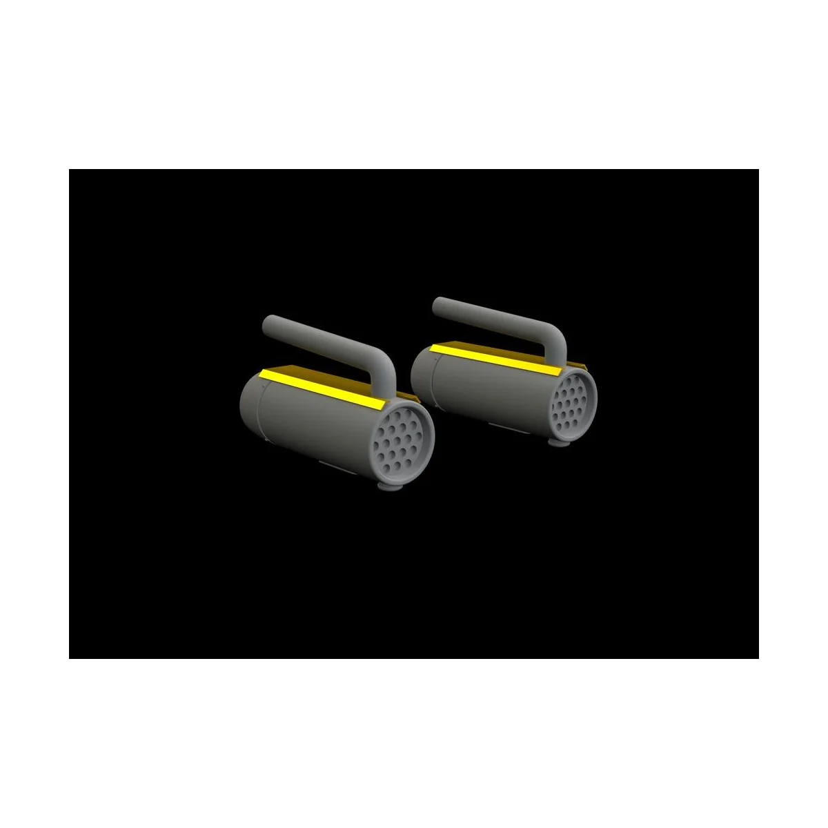 Bf 108 oil cooler for Eduard, 1/32 - Eduard Accessories 632157