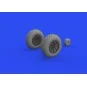 P-40E wheels for Trumpeter, 1/32 - Eduard Accessories 632160