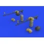 MG 15 guns, 1/32 - Eduard Accessories 632166