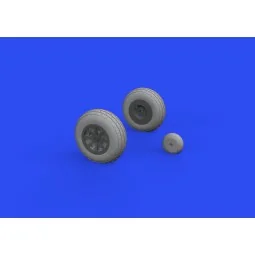 P-40E wheels for Trumpeter, 1/32 - Eduard Accessories 632160 2
