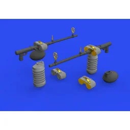 MG 15 guns, 1/32 - Eduard Accessories 632166 2