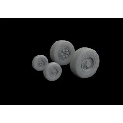 Tornado GR.4 wheels 1/32 for ITALERI, 1/32 - Eduard Accessories 632171