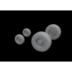 Tornado GR.4 wheels 1/32 for ITALERI, 1/32 - Eduard Accessories 632171 2