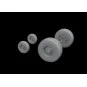 Tornado GR.4 wheels 1/32 for ITALERI, 1/32 - Eduard Accessories 632171