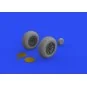 P-40E wheels for Trumpeter, 1/32 - Eduard Accessories 632160