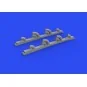 Yak-9T exhaust stacks PRINT for ICM, 1/32 - Eduard Accessories 632182