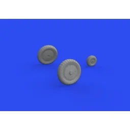 Bf 109G-4 wheels for REVELL, 1/32 - Eduard Accessories 632183