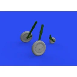 Bf 109G-4 wheels for REVELL, 1/32 - Eduard Accessories 632183 2