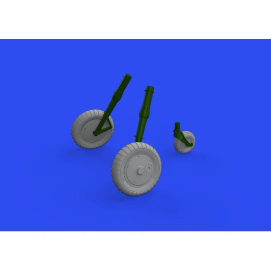 Bf 109G-4 wheels for REVELL, 1/32 - Eduard Accessories 632183