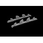 Yak-9T exhaust stacks PRINT for ICM, 1/32 - Eduard Accessories 632182