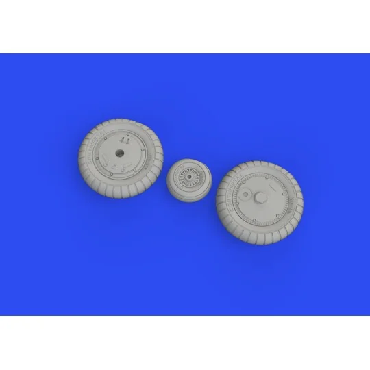 Bf 109G-4 wheels for REVELL, 1/32 - Eduard Accessories 632183