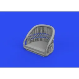 Sopwith Camel seat PRINT 1/32 for WNW / ACADEMY, 1/32 - Eduard Acce...