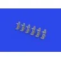 Luftwaffe rudder pedals PRINT, 1/32 - Eduard Accessories 632191