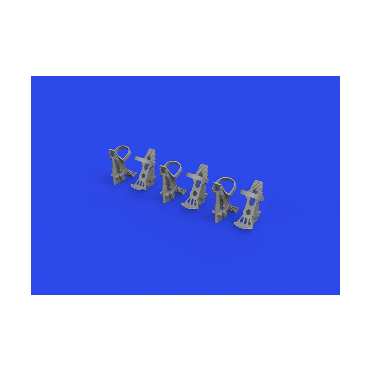 Luftwaffe rudder pedals PRINT, 1/32 - Eduard Accessories 632191