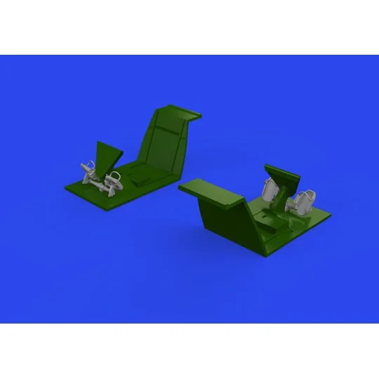 Bf 109E rudder pedals early PRINT, 1/32 - Eduard Accessories 632192