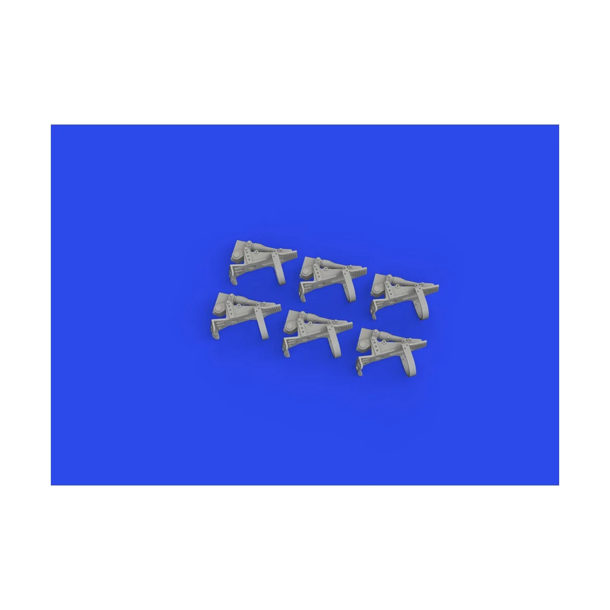 Luftwaffe rudder pedals PRINT, 1/32 - Eduard Accessories 632191
