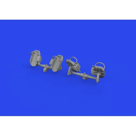 Bf 109E rudder pedals early PRINT, 1/32 - Eduard Accessories 632192