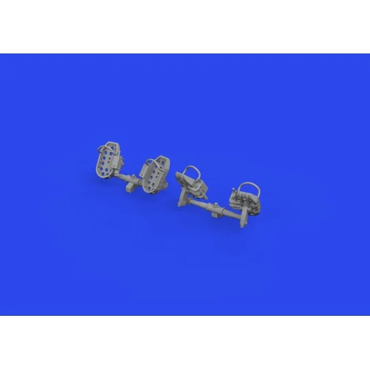 Bf 109E rudder pedals late PRINT, 1/32 - Eduard Accessories 632193