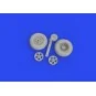 Spitfire Mk.Ia wheels 1/32 KOTARE, 1/32 - Eduard Accessories 632195