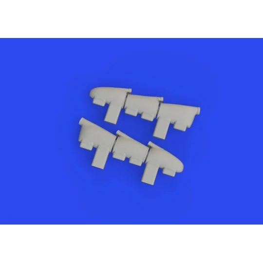 Spitfire Mk.Ia ehaust stacks PRINT 1/32 KOTARE, 1/32 - Eduard Acces...